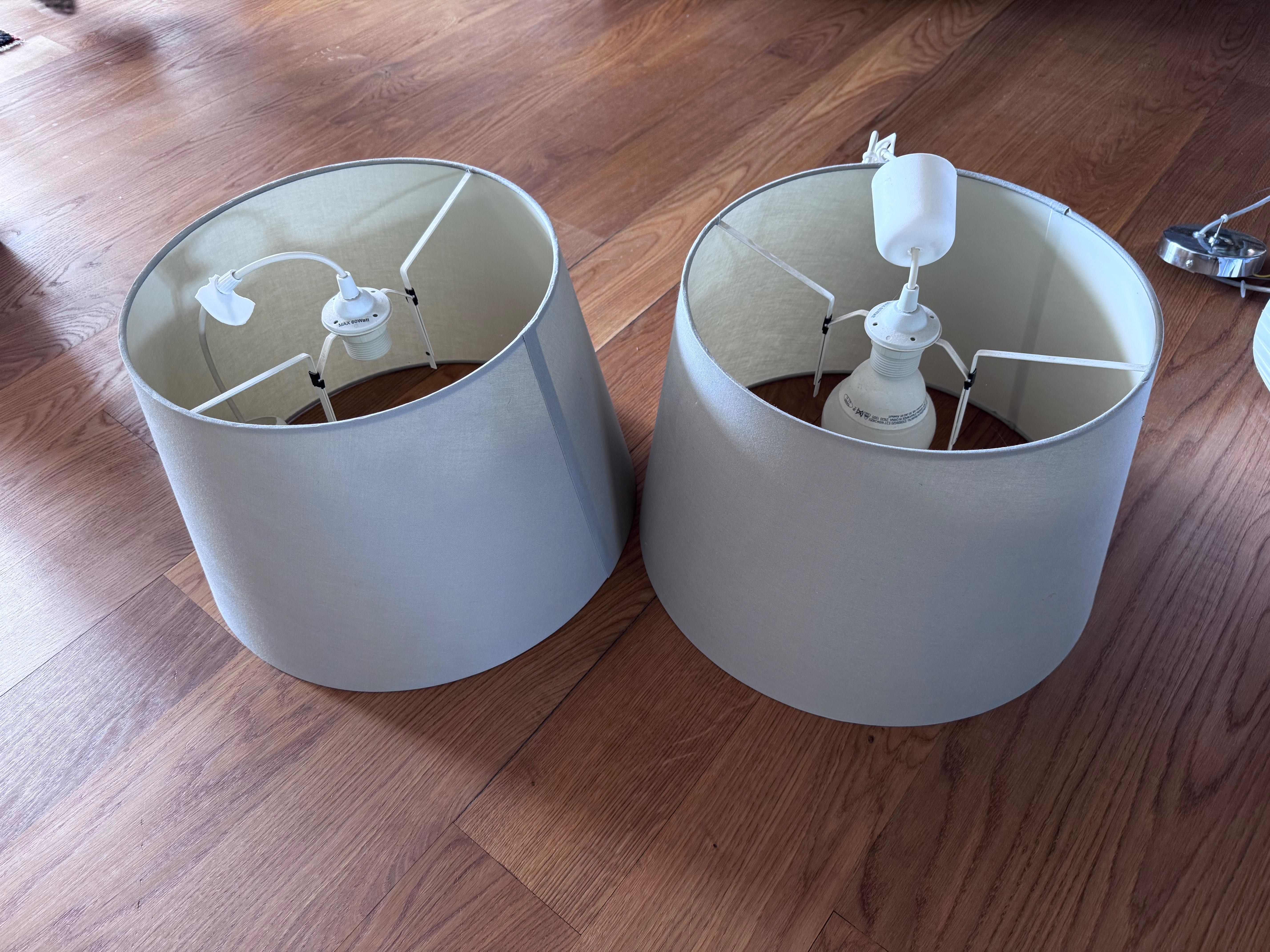 Komplet lamp IKEA, stan bardzo dobry