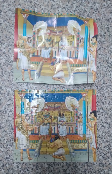 O antigo Egito - Livro + Puzzle
