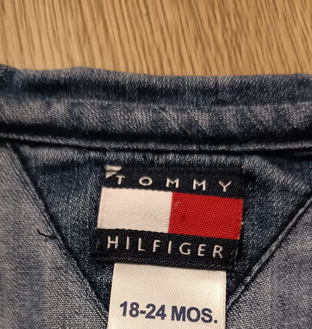 Sukienka jeansowa Tommy Hilfiger