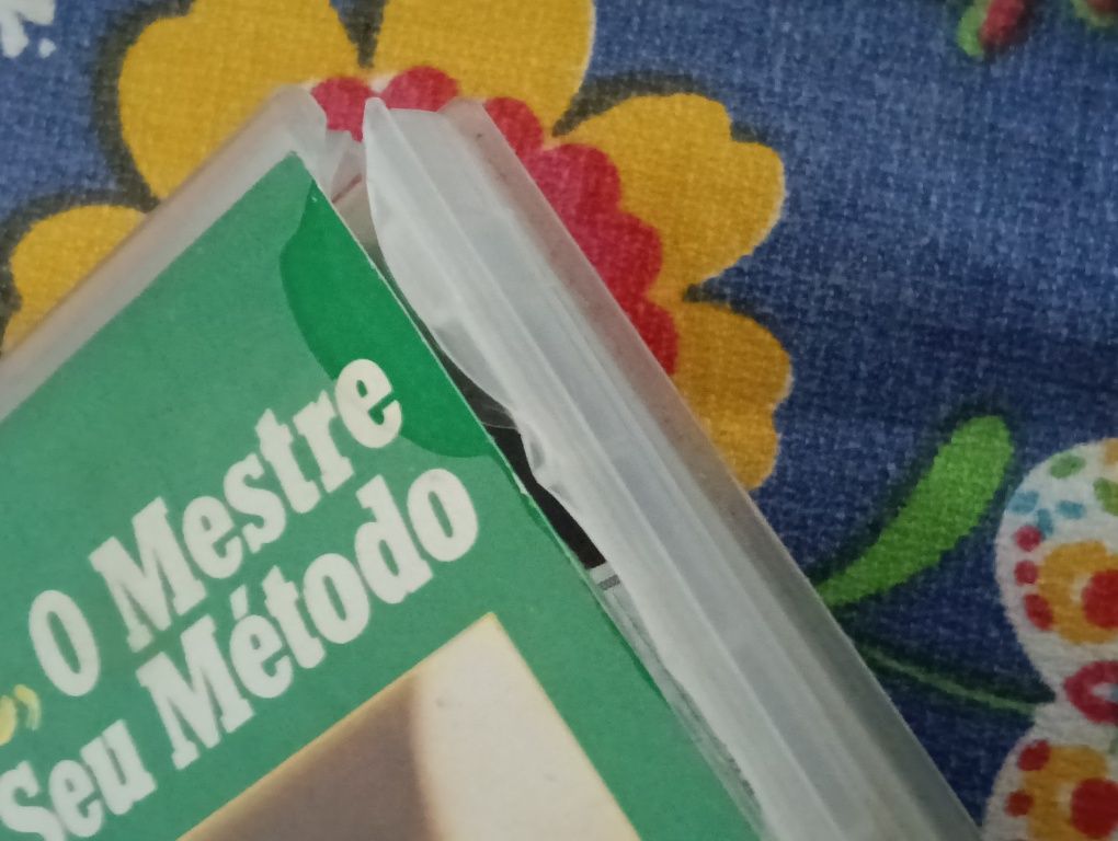 Cassete VHS Pelé O Mestre e Seu Método