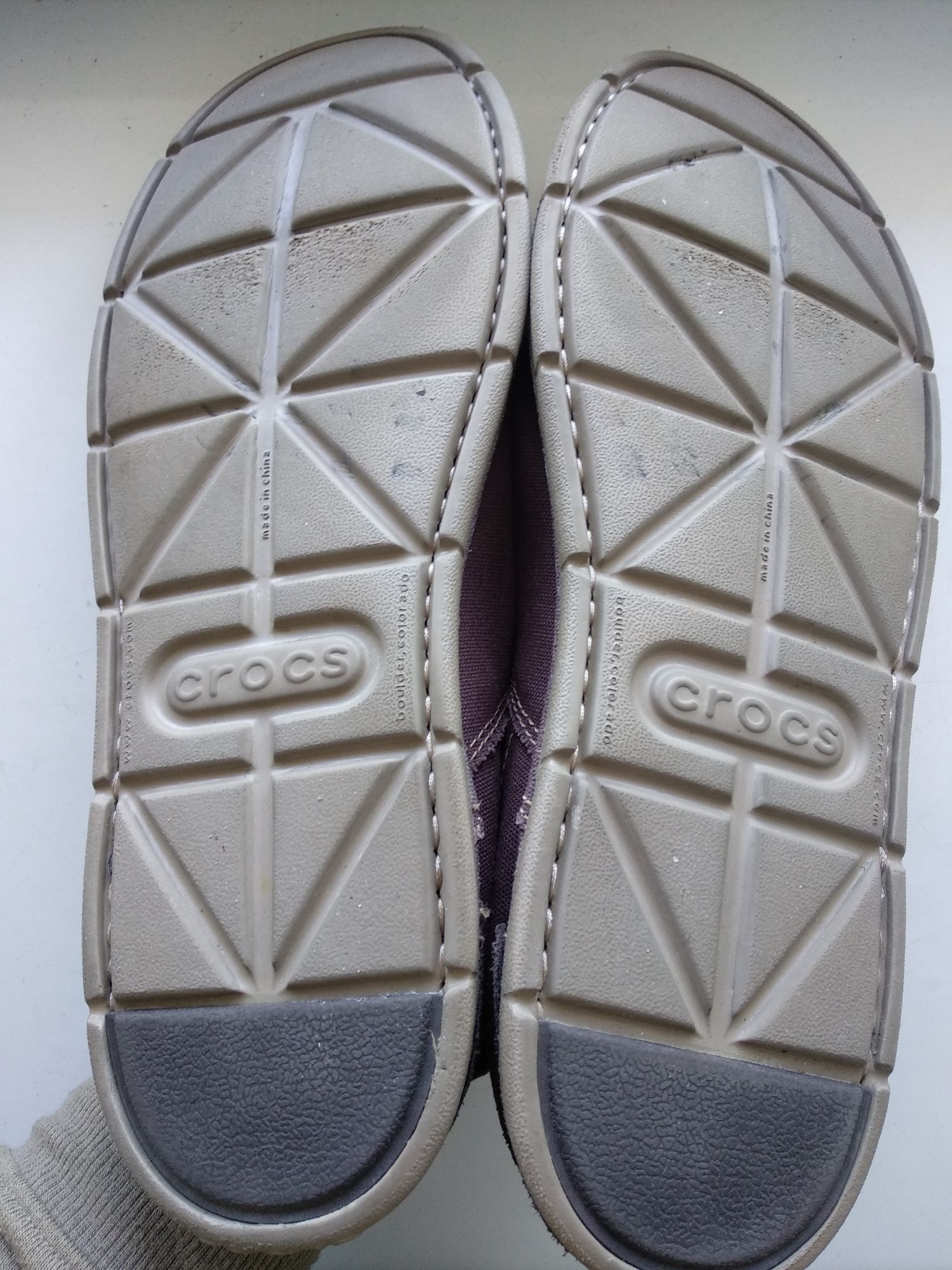 Мокасіни Crocs, текстиль, р. 42