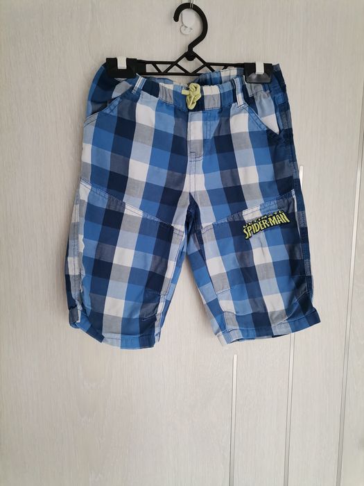 Spodenki bawełniane Spiderman rozmiar 116 C&A