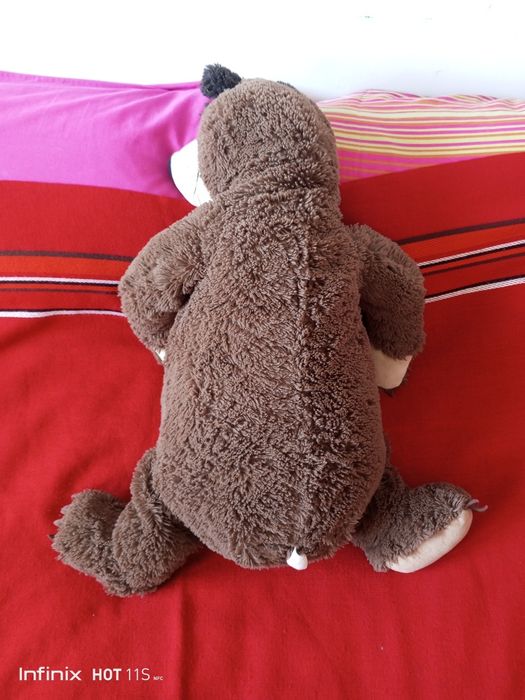 Misza Masza i Niedźwiedź maskotka