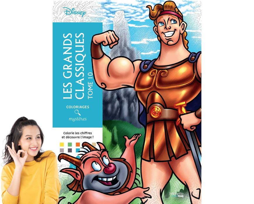 KOLOROWANKI DISNEY Les Grands Classiques Tom 10