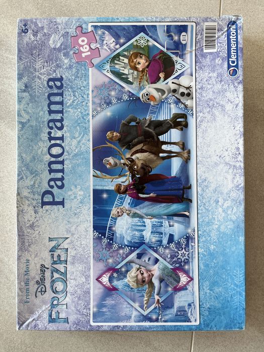 Puzzle Kraina Lodu   Panorama