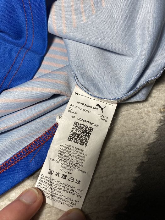 Męska sportowa koszulka piłkarska Puma Crystal Palace FC Home 2018/19