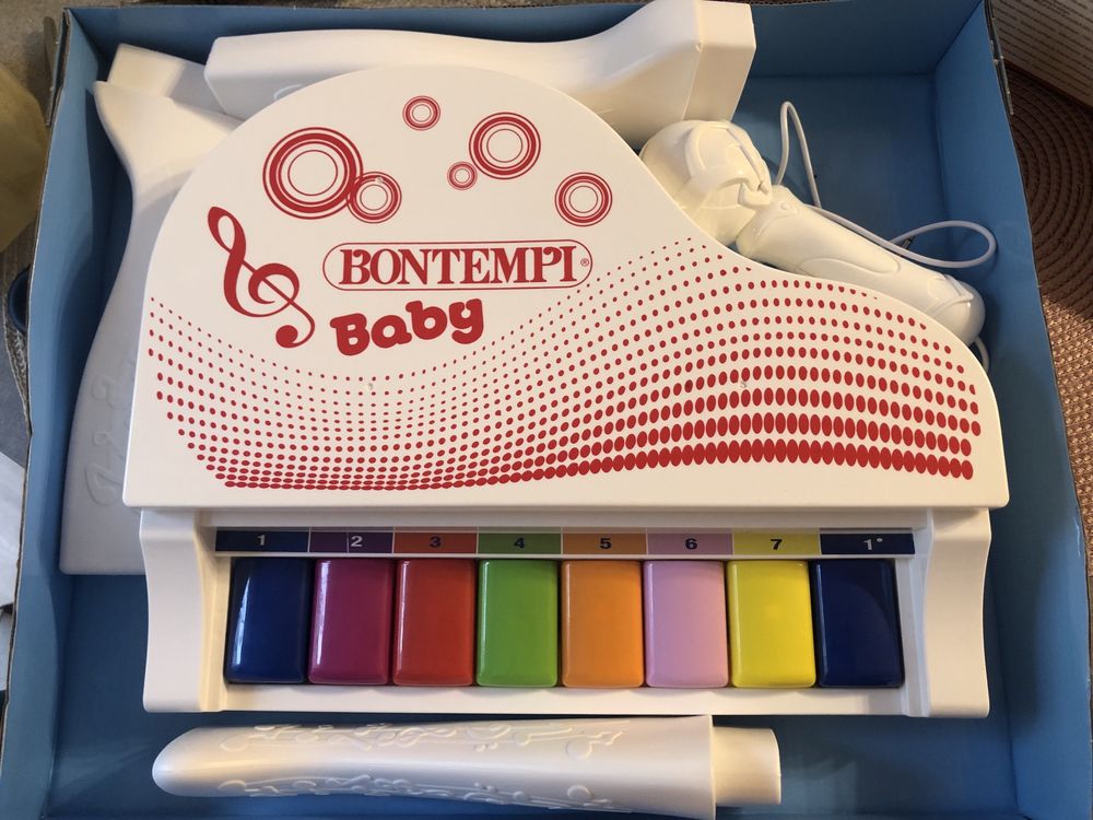 Bontempi Baby, fortepian elektroniczny z mikorofonem