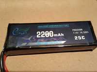 Wltoys Lipo Bateria 7.4v 2200mAh 25C T Dean Plug nowa