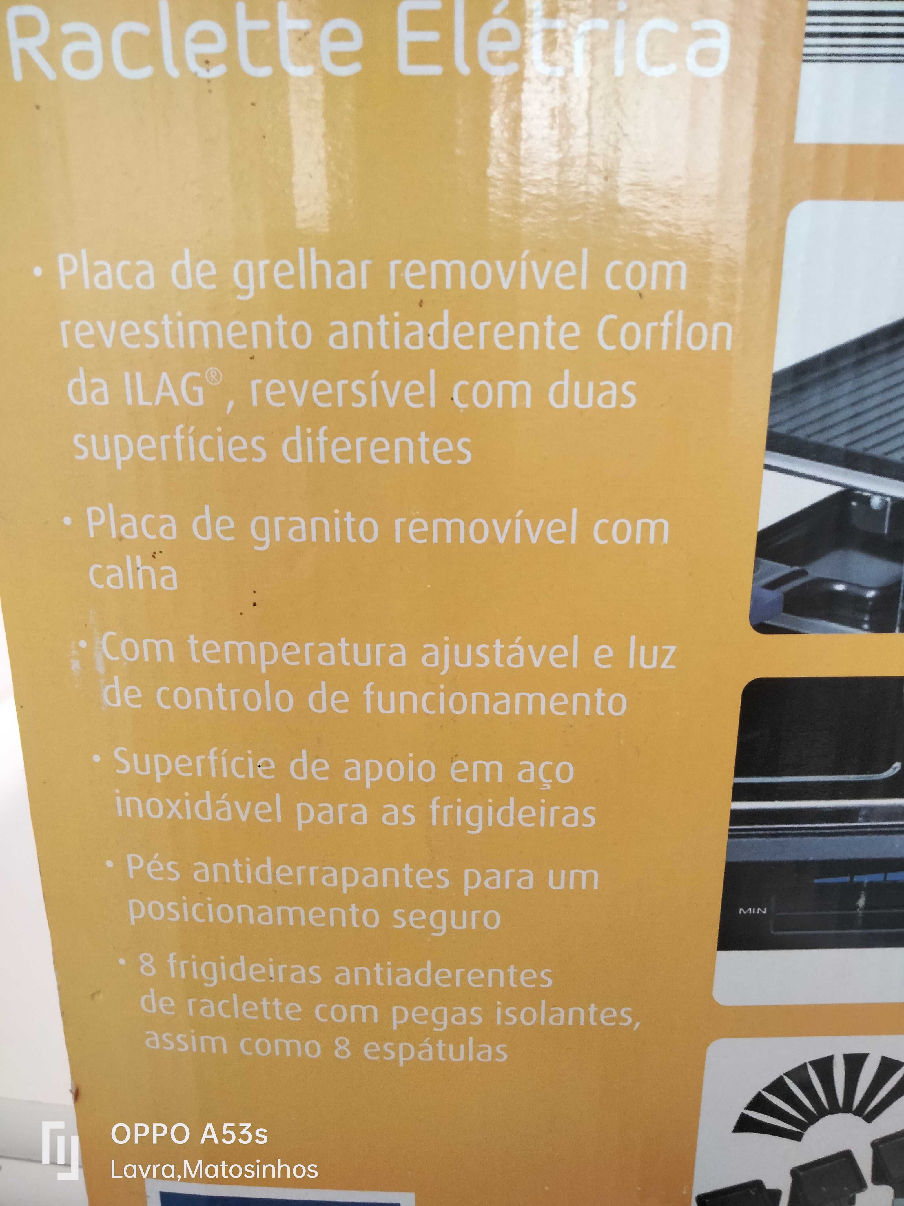 Raclette eléctrica