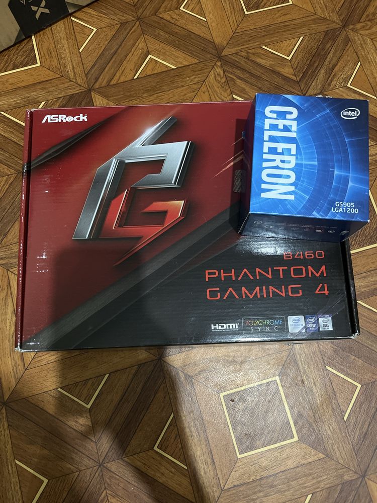 B460 Phantom, Celeron G5905, 16gb DDR4, 120GB SSD офісний компʼютер