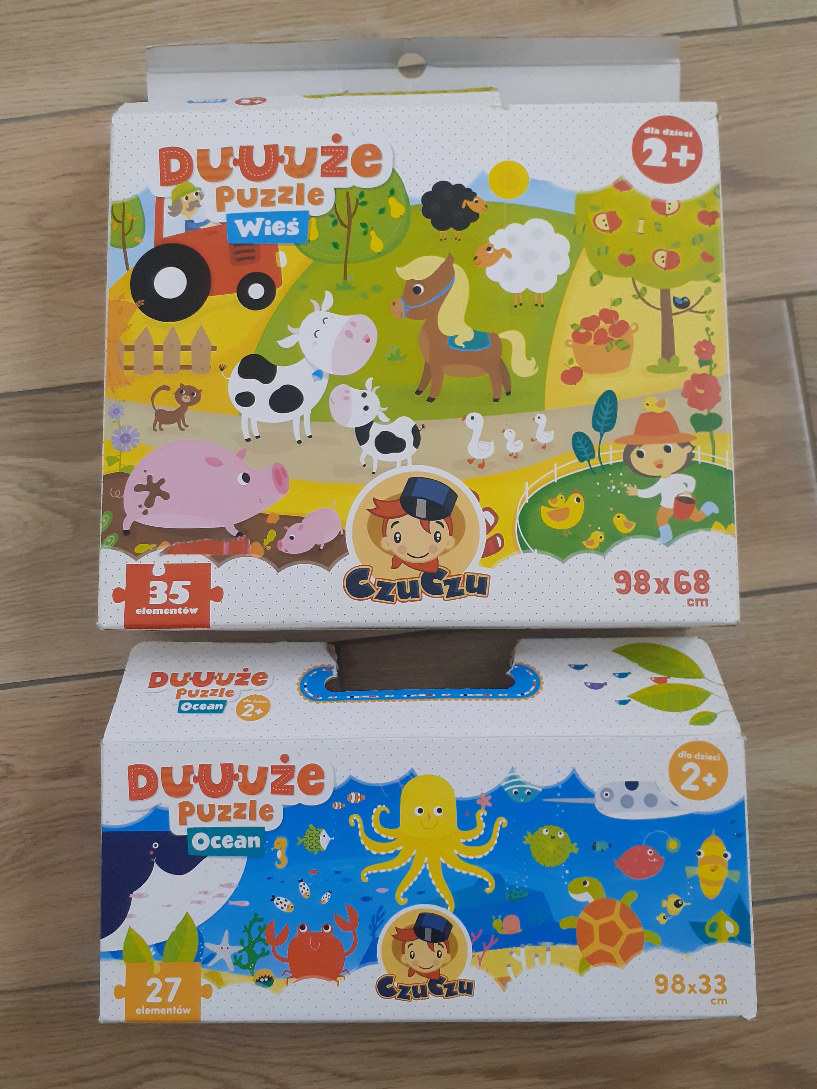 Duże puzzle Czuczu Wieś i Ocean