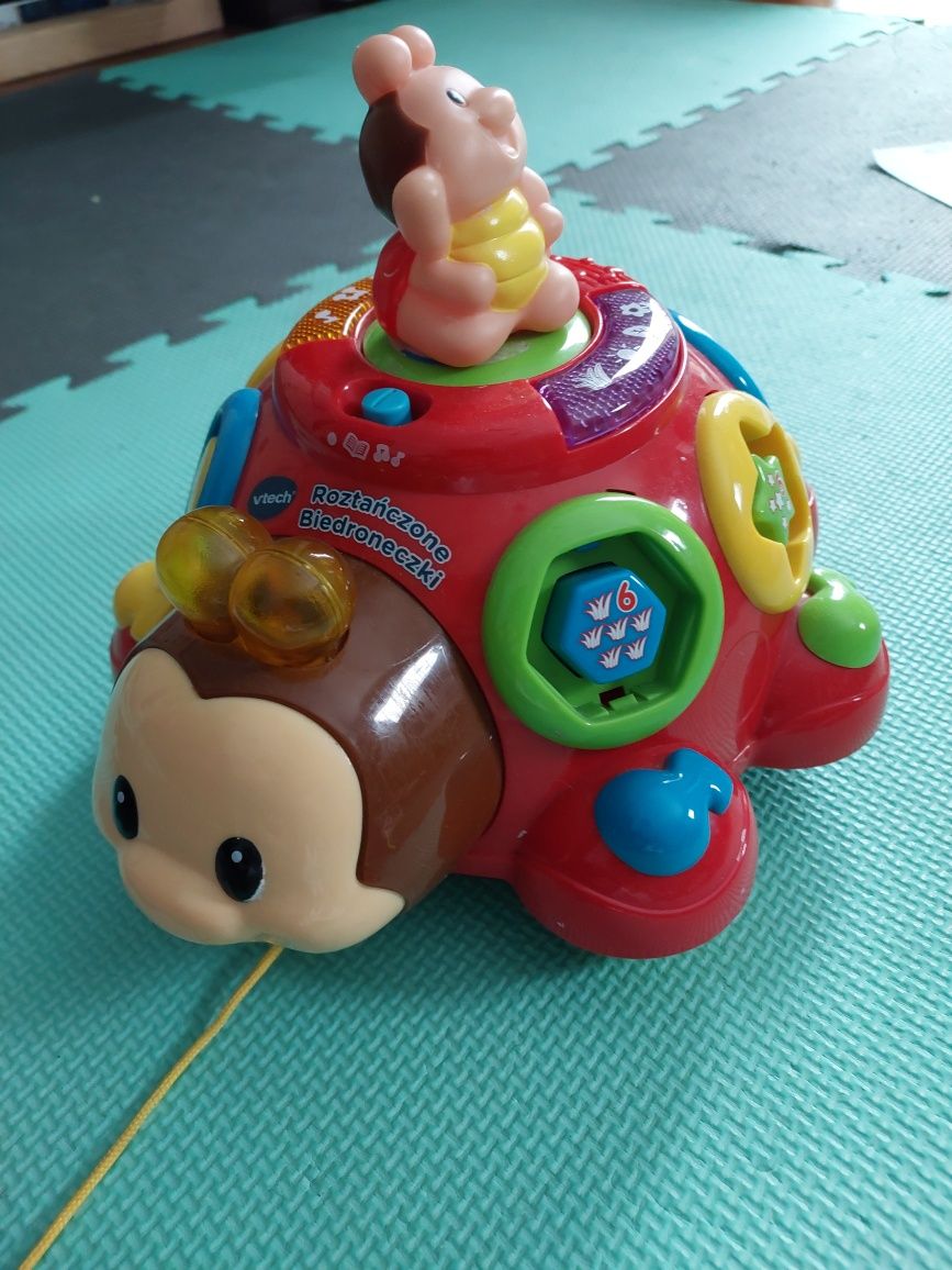 vtech biedronka  sorter interaktywny, roztańczone biedroneczki