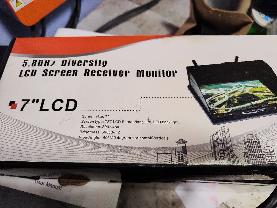 FPV видеоприемник 5,8 GHz