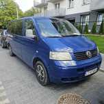Vw transporter t5 2.5tdi 2005r. 9osobowy brak foteli
