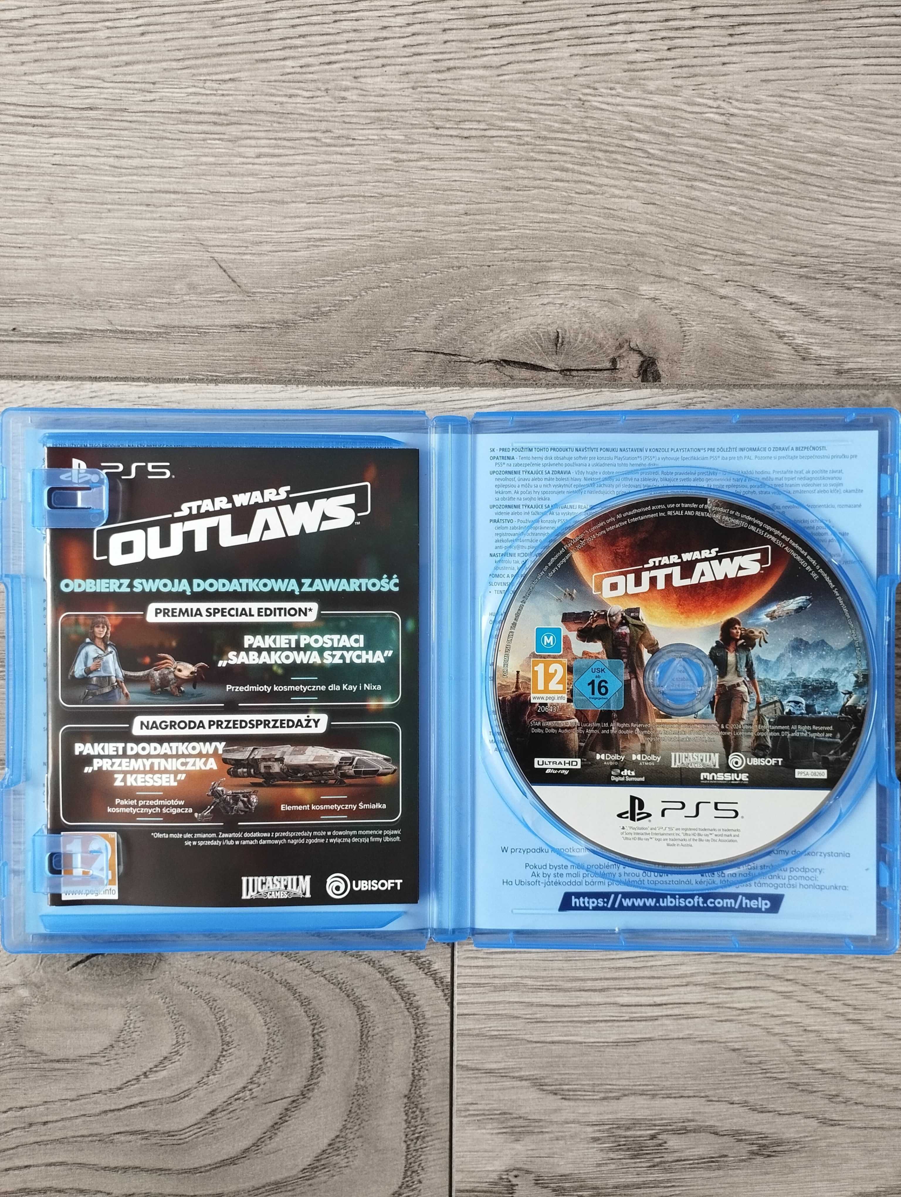 Gra Star Wars Outlaws Polska Wersja PS5 Playstation