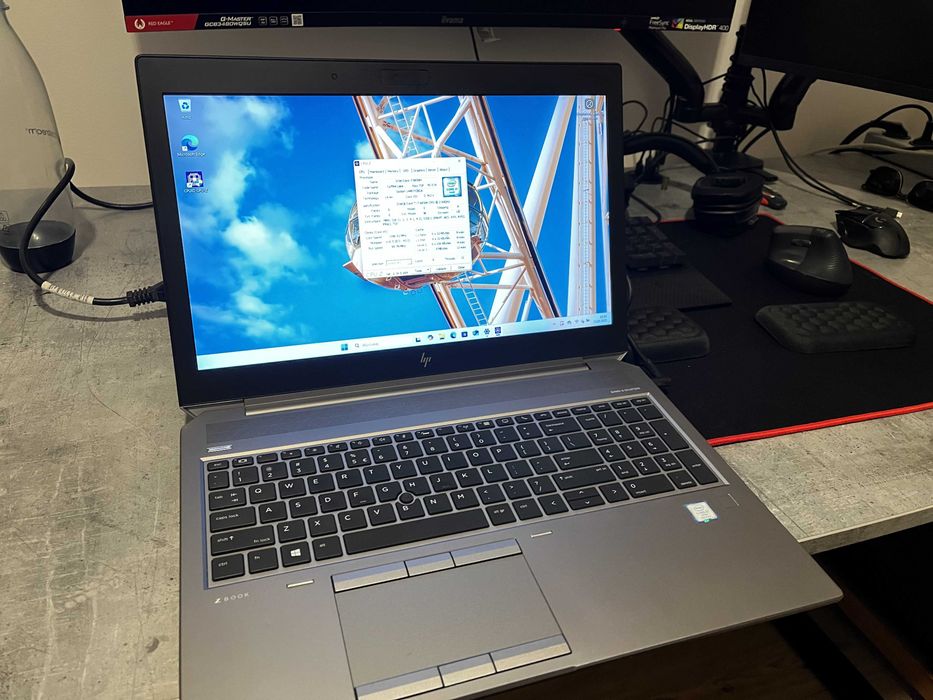 Laptop HP Zbook 15 G5 i7 8850H 32GB 512GB SSD FHD Quadro Win 11 Pro