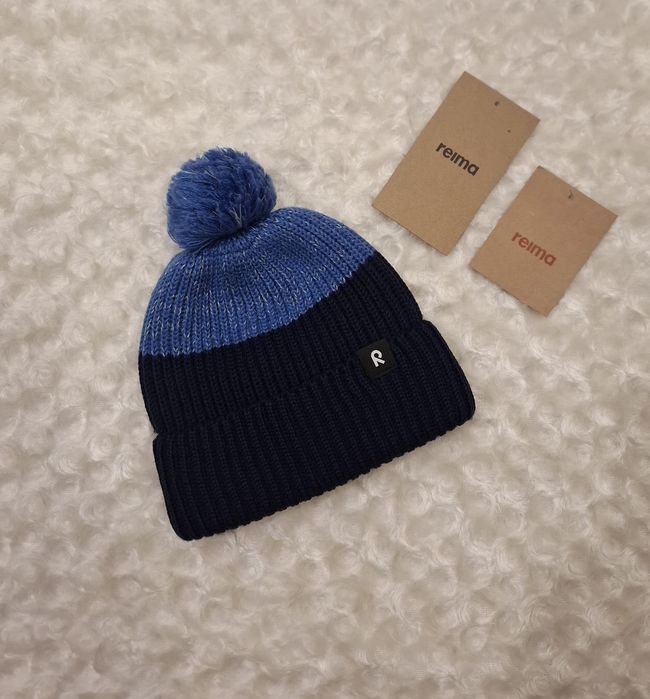 Зимова шапка REIMA для хлопчика зимняя шапка Reima для мальчика,р.48