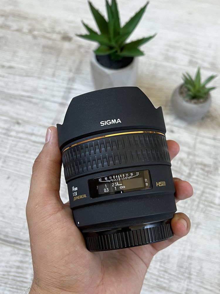Sigma AF 14mm f/2.8 EX HSM for Canon широкоугольный объектив