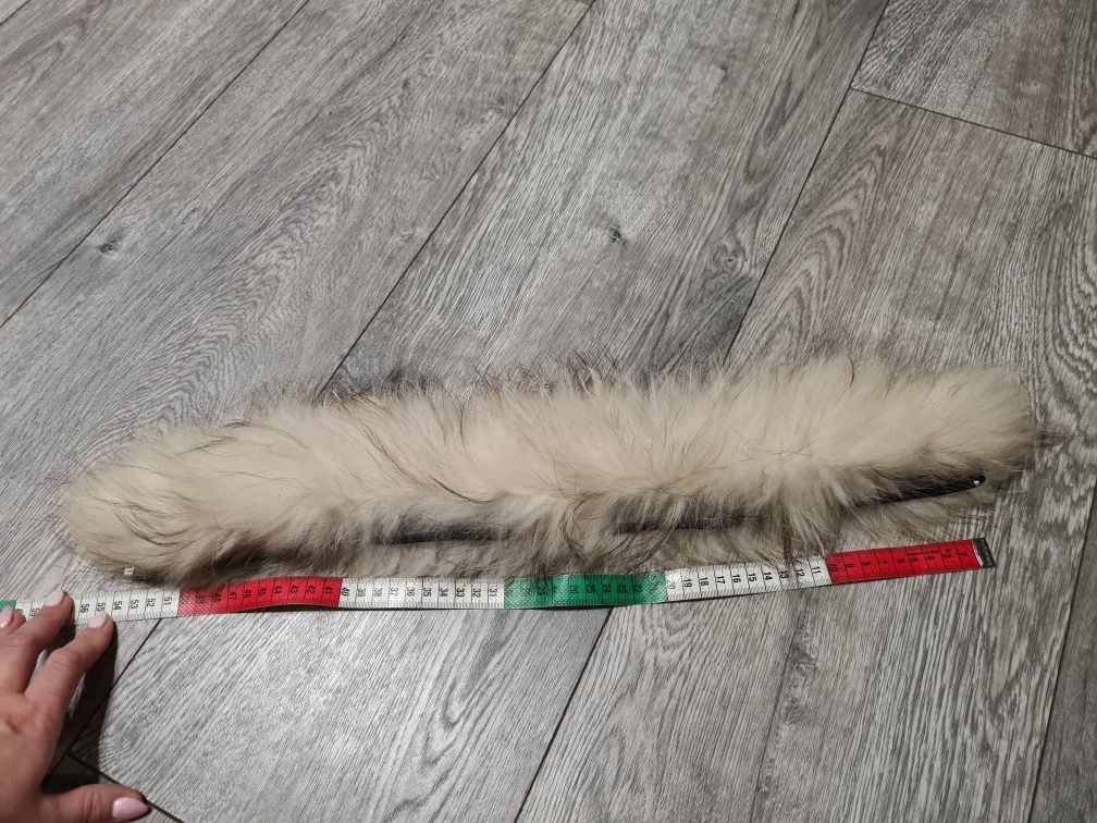 Obszycie kaptura futerko naturalne 55cm