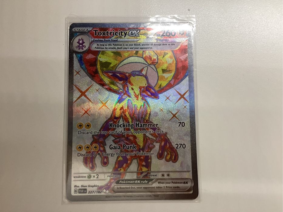 Toxtricity ex Full art - Parafox rift 227/182