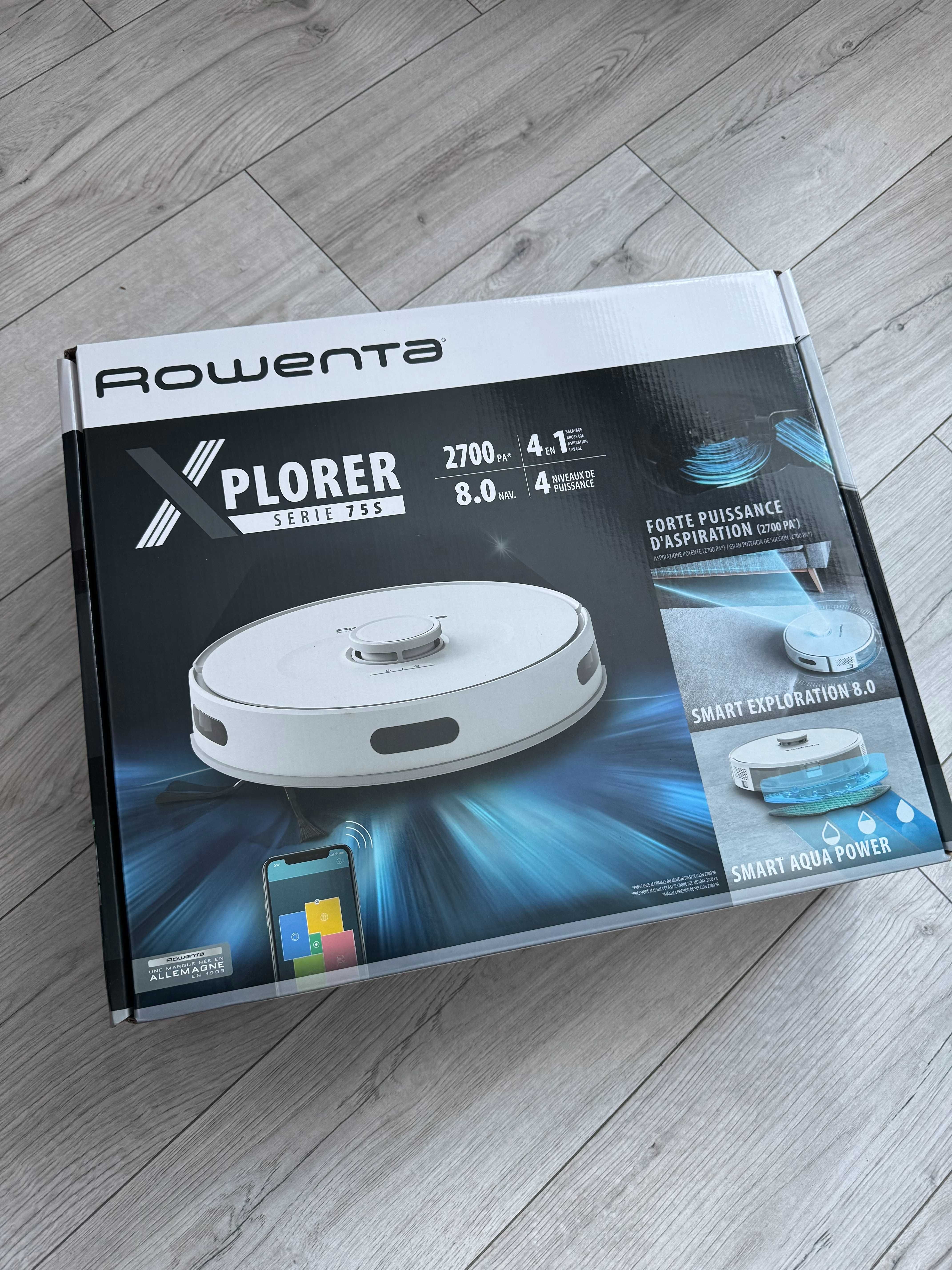 Миючий робот-пилосос Rowenta X-plorer serie 75s