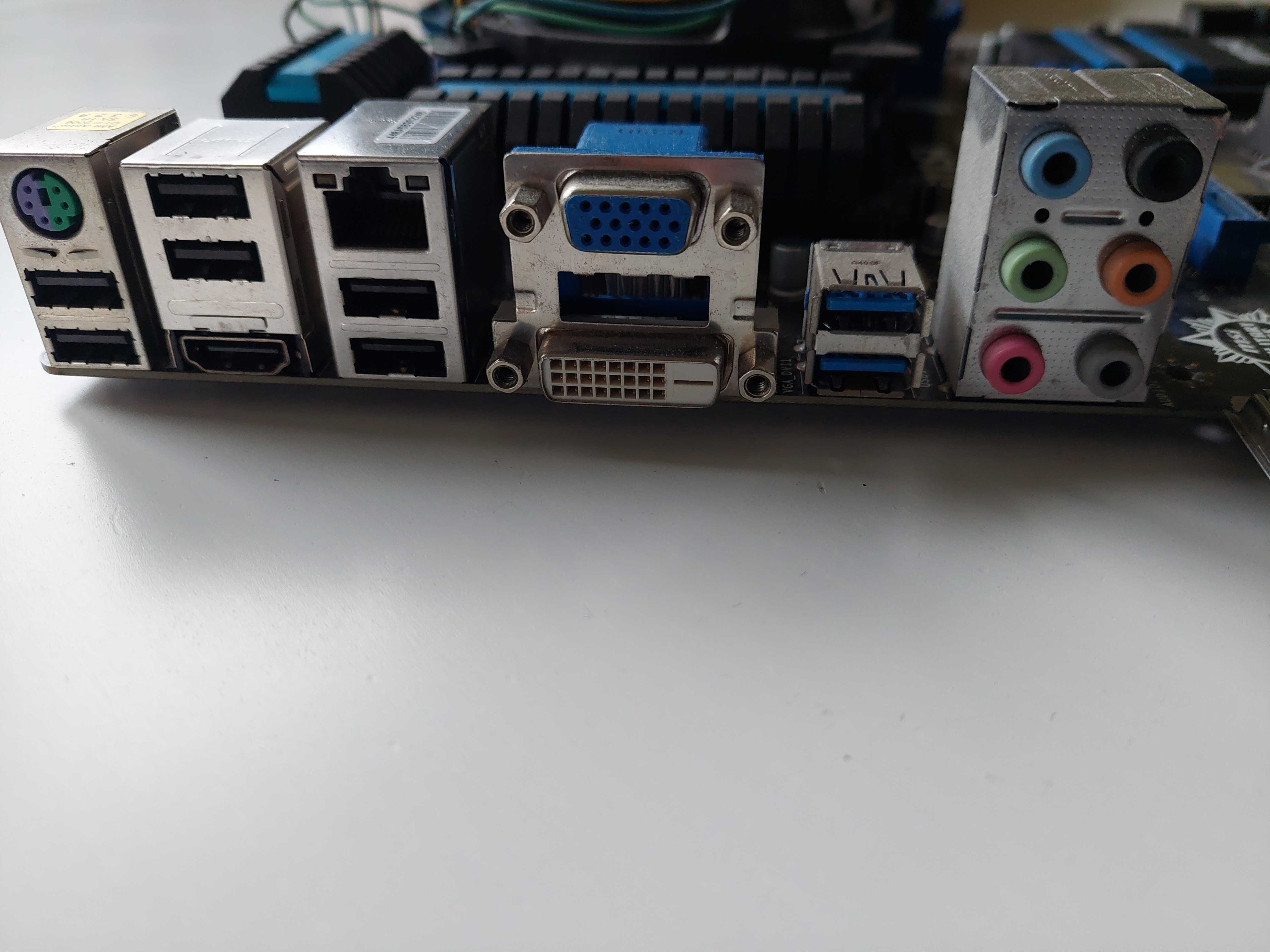 Płyta główna B85-G43 + Procesor i5-4460 + Ram 16gb oryg.pudełko