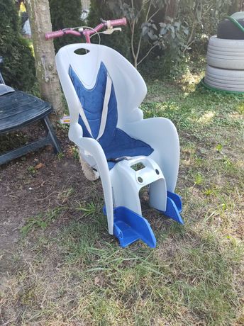 Fotelik rowerowy niebieski SUPER CENA