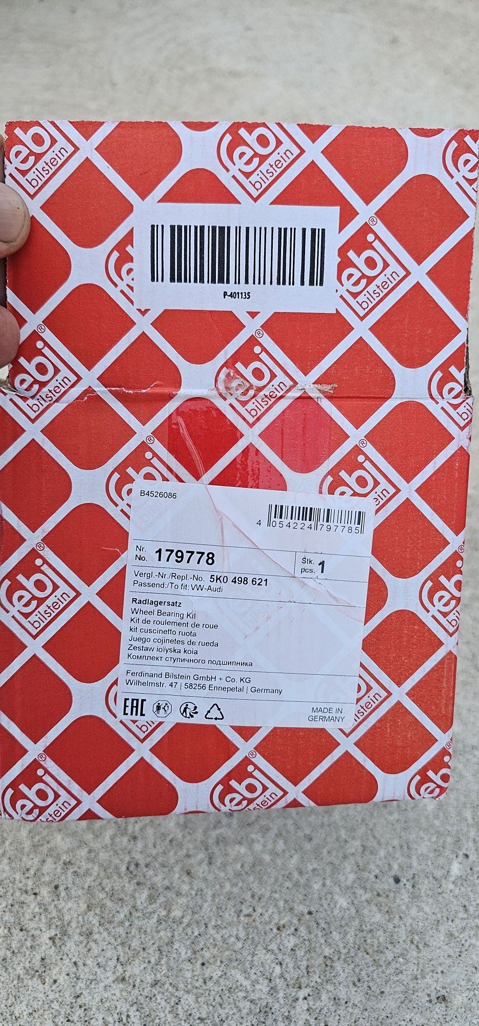 Rolamento para Skoda Octavia A5