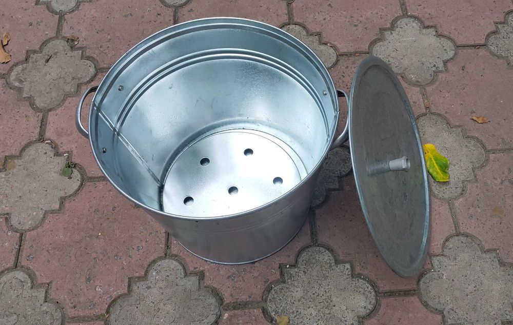 Виварка оцинковка 32 літра нова