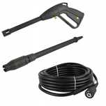 Pistolet Lanca Dysza Do Myjki Karcher K Black&decker Lavor M14 + Wąż 1