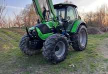 Deutz-Fahr agrotron 6130.4 ladowacz tur stoll piekny stan orginal