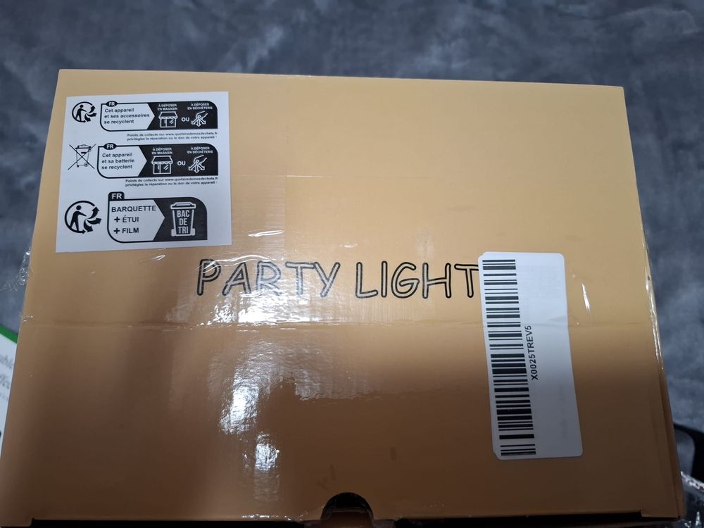 Oświetlenie sceniczne LED party light
