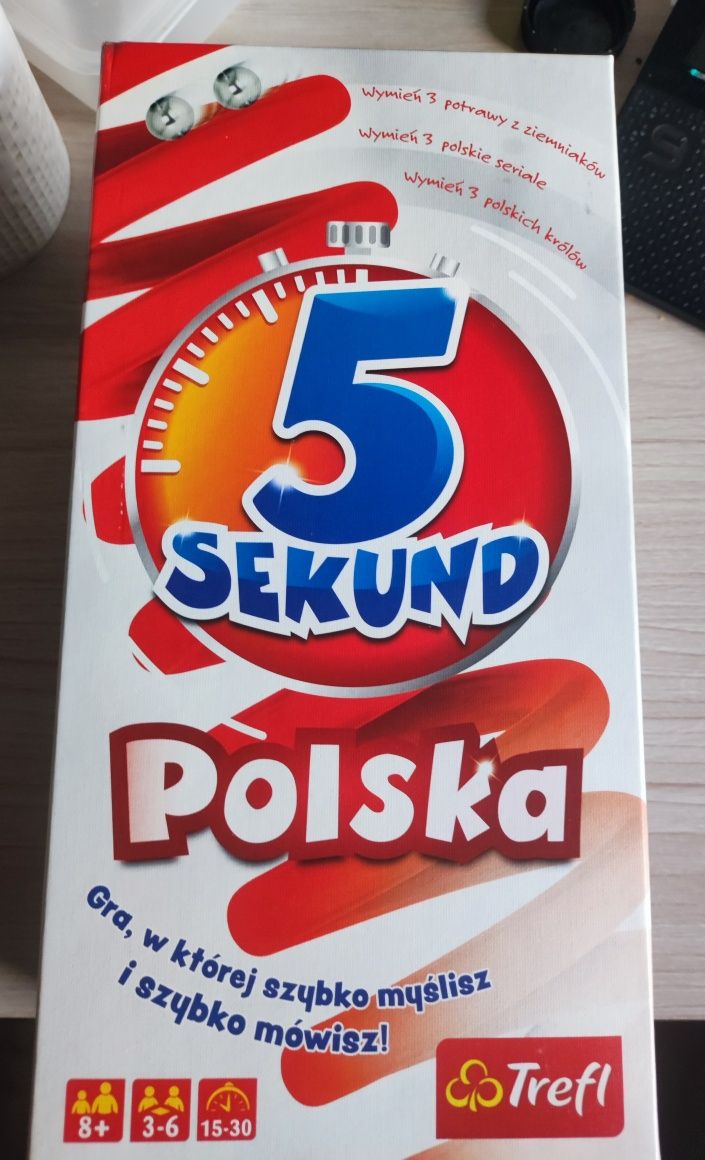 5 Sekund Polska gra planszowa