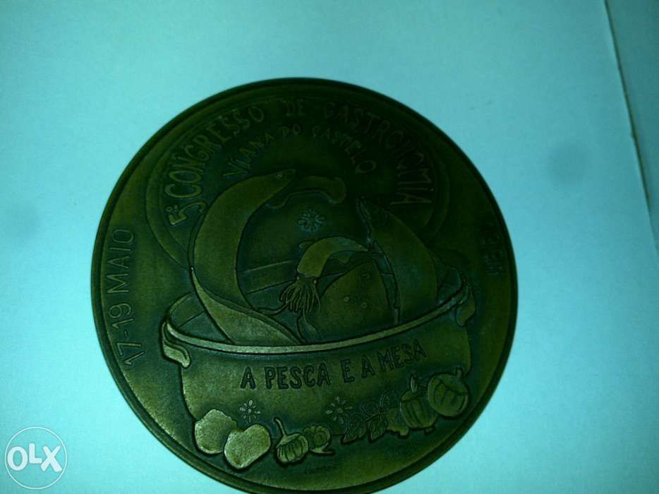 5º congresso gastronomia, pesca (medalha em bronze) 1991 viana castelo