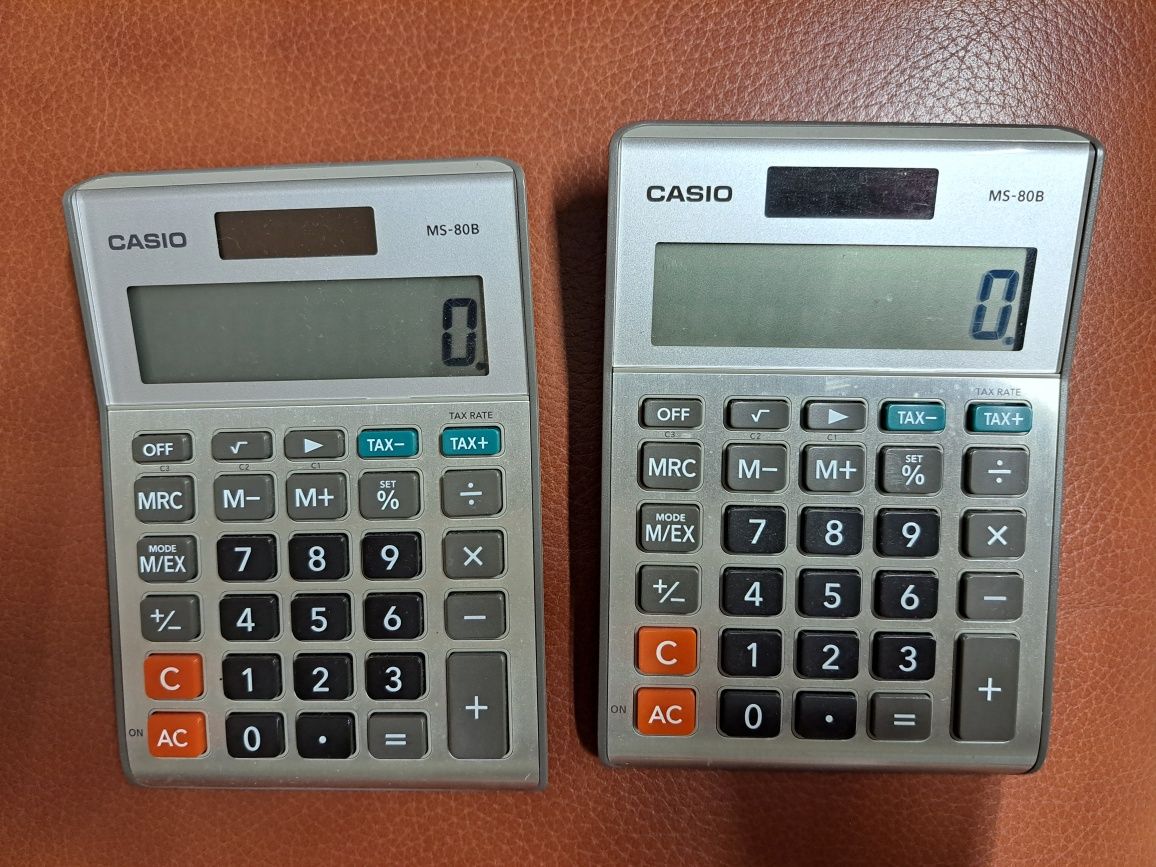 Máquinas de calcular Casio