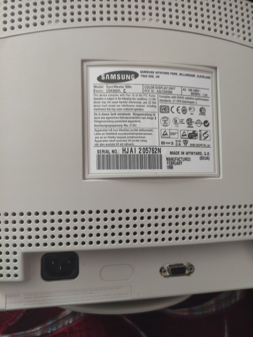 Рабочий монитор Samsung Sync Master 500s 15" с доставкой по г.Бровары