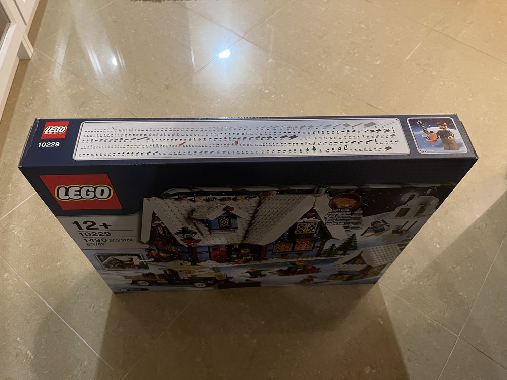 LEGO 10229 - Winter Village Cottage novo e selado - Descontinuado
