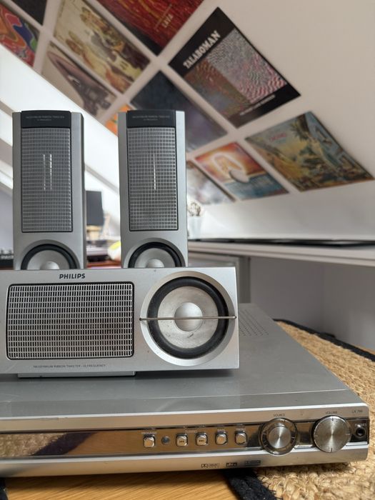 Kino domowe Philips LX700/22S 5.1 + DVD kolumny głośniki subwoofer