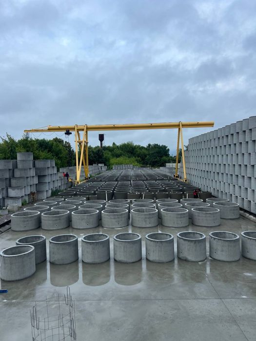 Бетонні кільця, плити перекриття від виробника