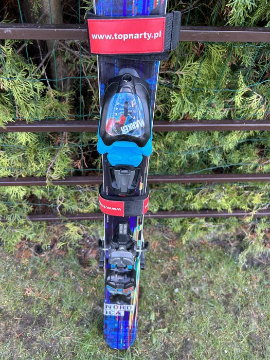 Narty Nordica z wiązaniami 138 cm