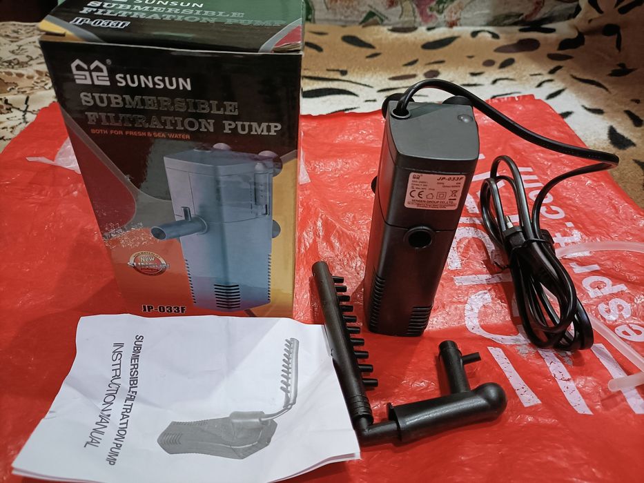 Продам новый  фильтр SUNSUN JP-  033 F .