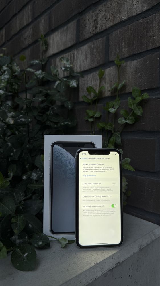 Iphone Xr 64 Gb White Nowa 100% Bateria