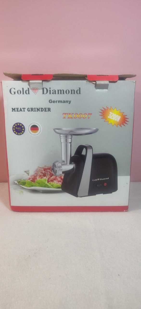 Электро мясорубка Gold Diamond TK0007 Дефект