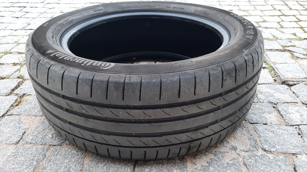 Pneu 235 50 R 18 V marca Continental - Abrantes