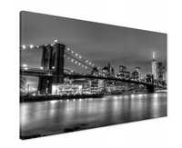 Obraz na płótnie most Nowy Jork Manhattan Do Salonu XXL 120x80