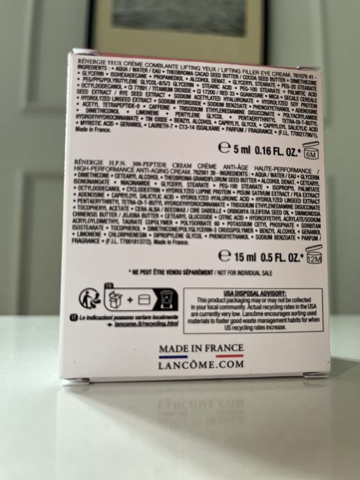 Lancome Rénergie H.P.N. 300-Peptide Cream 15ml, krem pod oczy 5ml