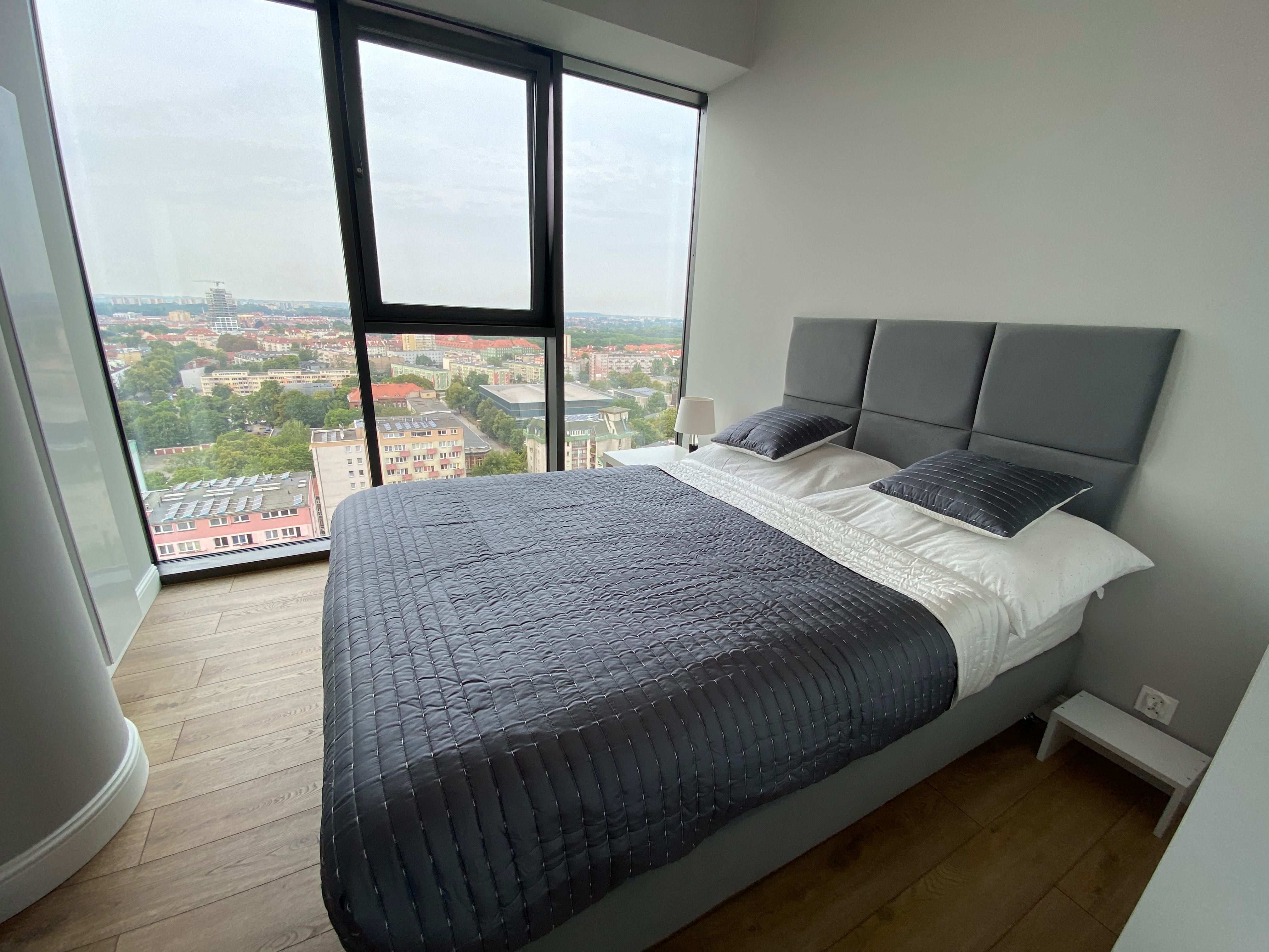 Szczecin Hanza Tower apartament piękny widok basen sauna jacuzzi!!!