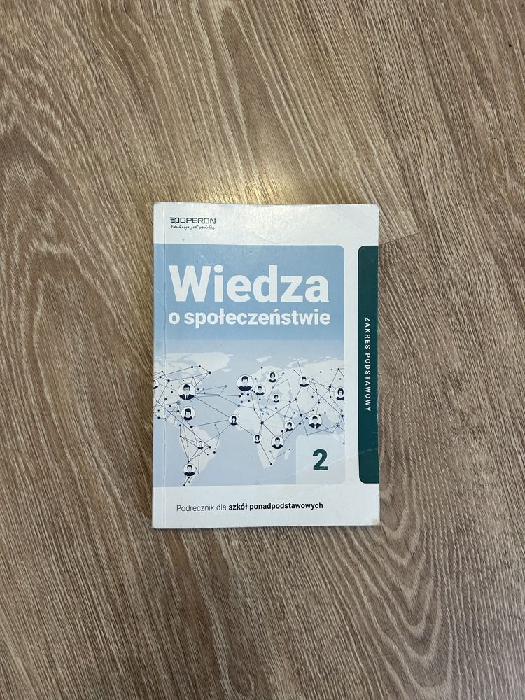 Wiedza o społeczeństwie WOS zakres podstawowy Operon klasa 2