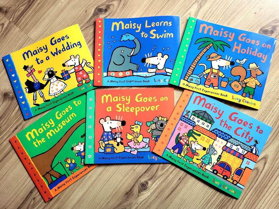 Maisy Goes to the City czytanka po angielsku Myszka Maisy