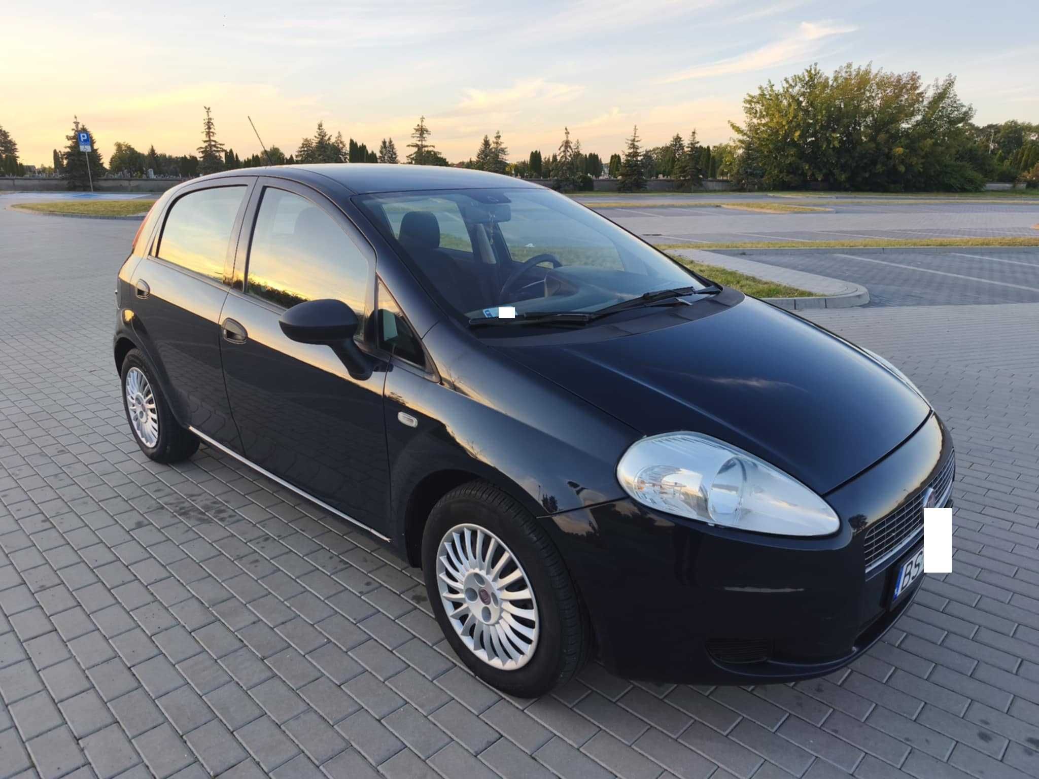 FIAT PUNTO / 1.2 benzyna / 2007 / przebieg: 184.ooo km / SUWAŁKI